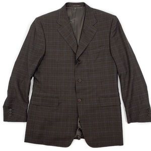 Canali Tessuto 100% Wool Super 120s Suit 42R 32x32
